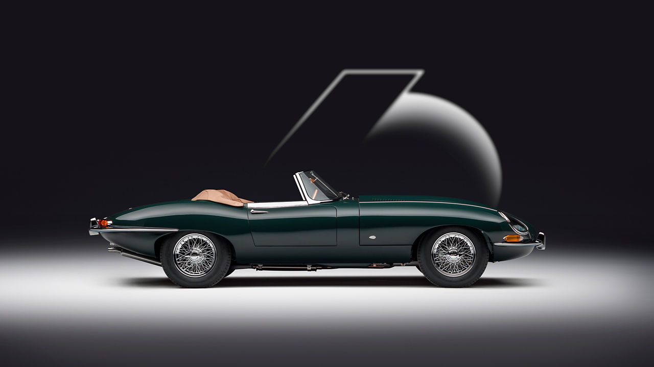 Jaguar E-Type OTS Exterior Side view