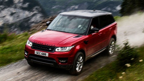 RANGE ROVER SPORT DOWNHILL CHALLENGE
