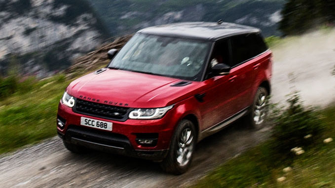 Red Range Rover