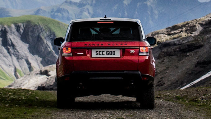 RANGE ROVER SPORT DOWNHILL CHALLENGE