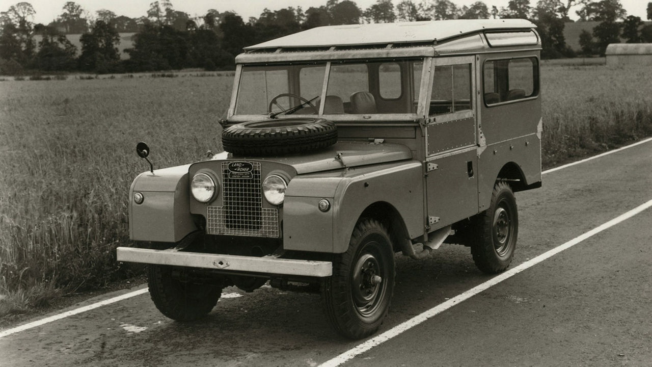 Land Rover Series i on road