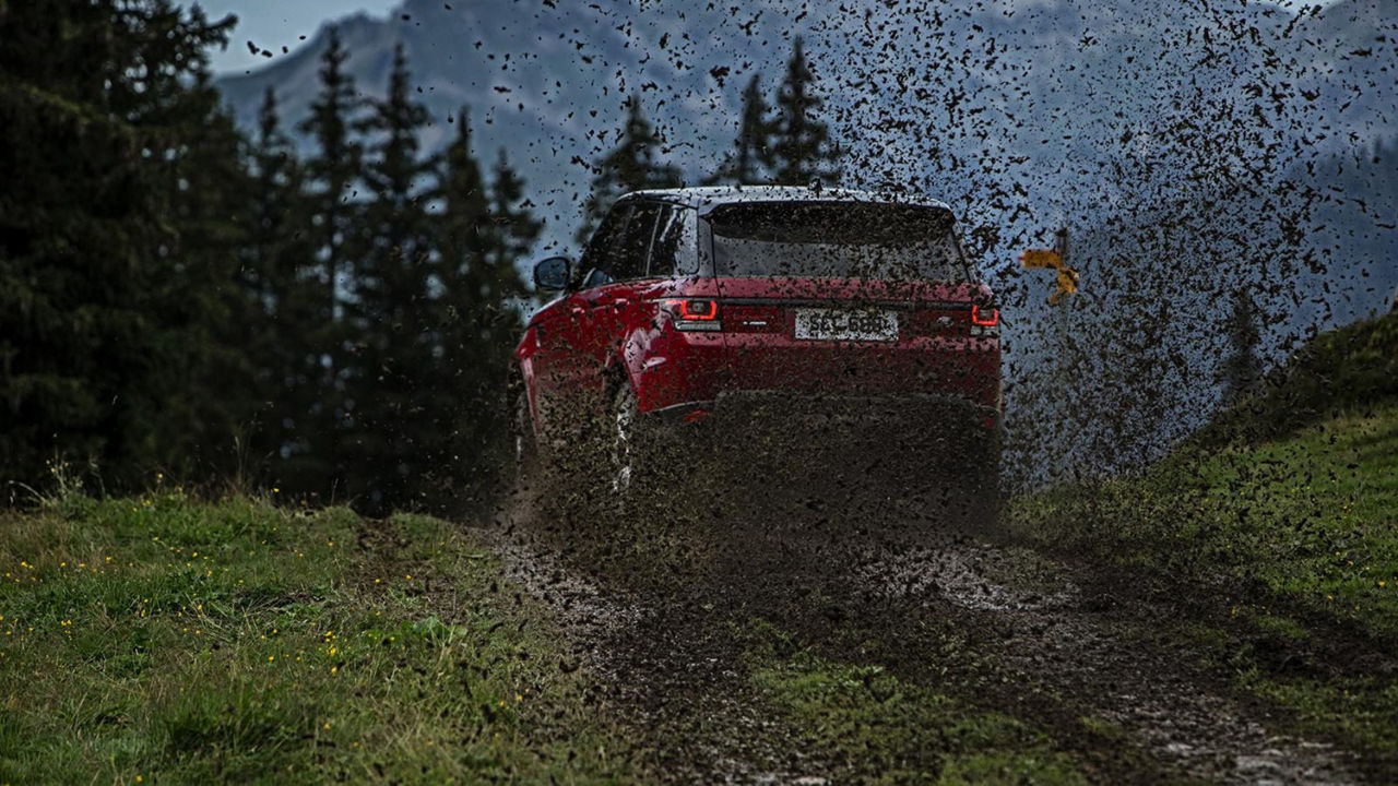 Range Rover Sport Downhill Challenge