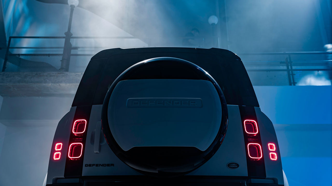 Defender rear view