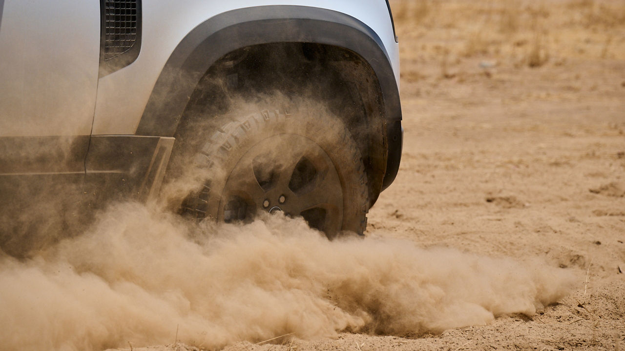 Defender in Sand