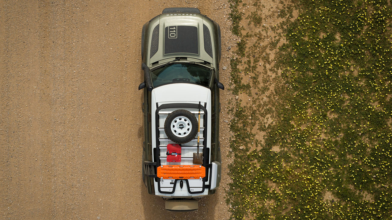 Defender roof exterior