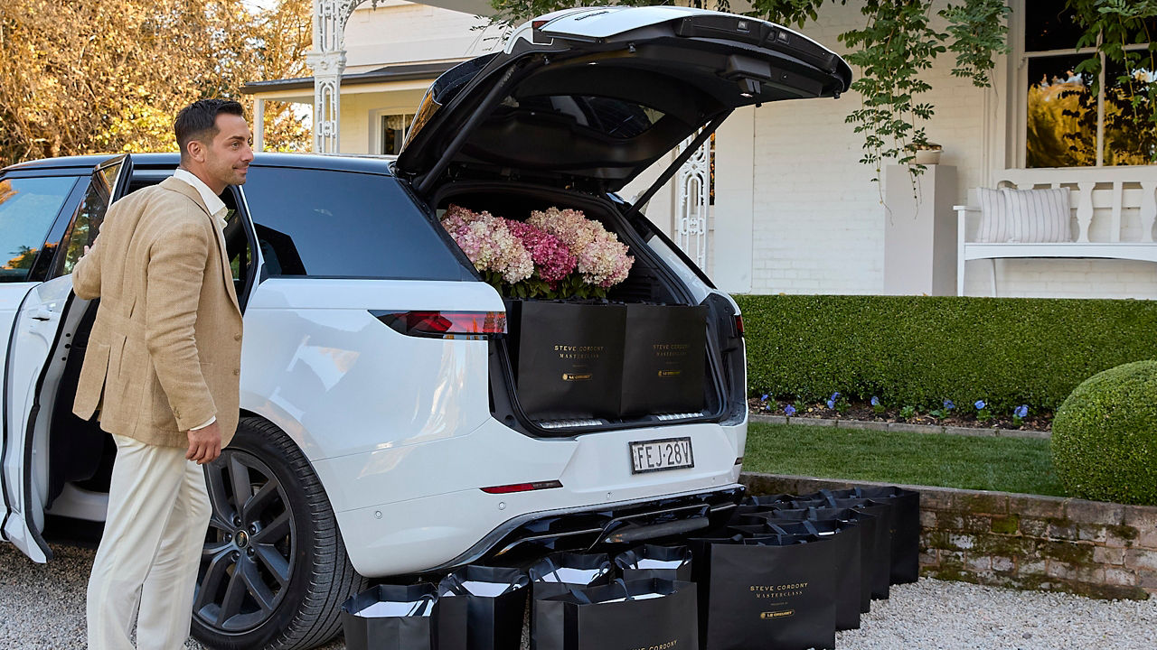 the luxury of Range Rover 