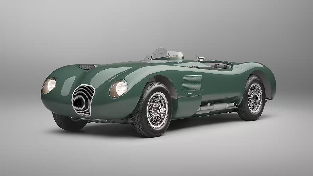 Jaguar C-Type profile view