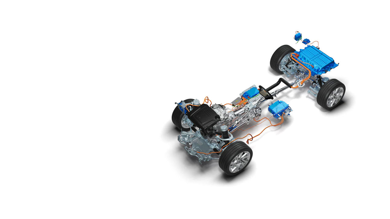 Land Rover Phev in side vehicle system