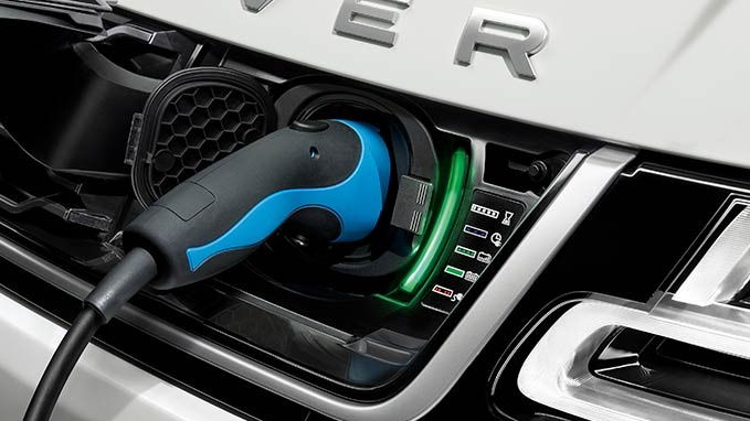 LAND ROVER ELECTRIC CHARGING