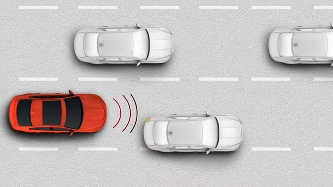 Jaguar autonomous emergency braking