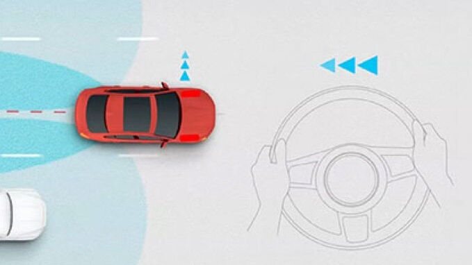 Jaguar blind spot assist