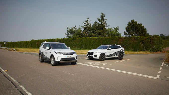 JAGUAR AND LAND ROVER MODELS TEST