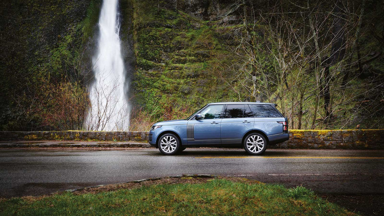 Land Rover Exposed Element Waterfall