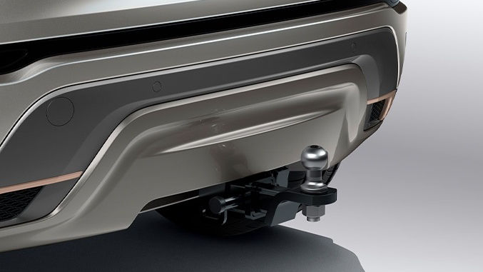 Land Rover multi-height tow bar