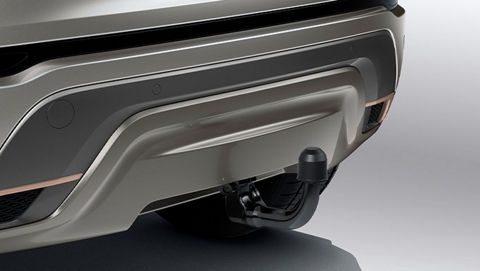 Land Rover detachable tow bar