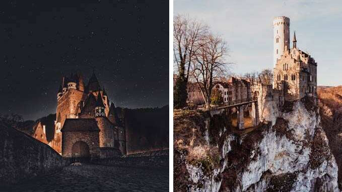 Beautiful castles in Germany