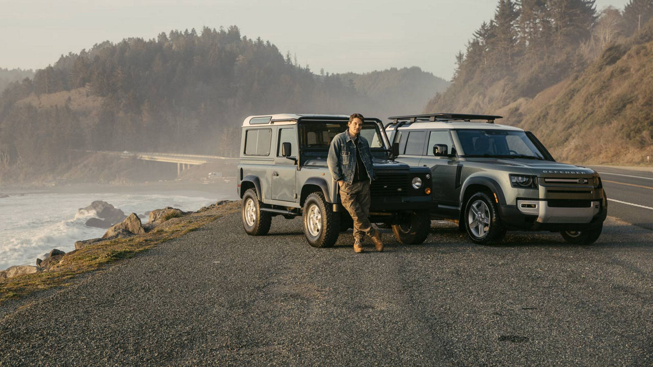 Land Rover john mayor goes outside