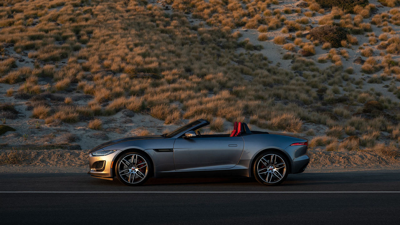 Jaguar wherever the road takes you, embrace your surroundings in the f-type convertible.