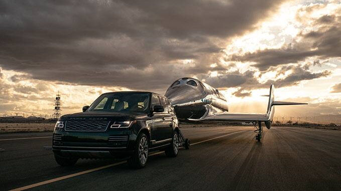 Land Rover and Virgin Galactic