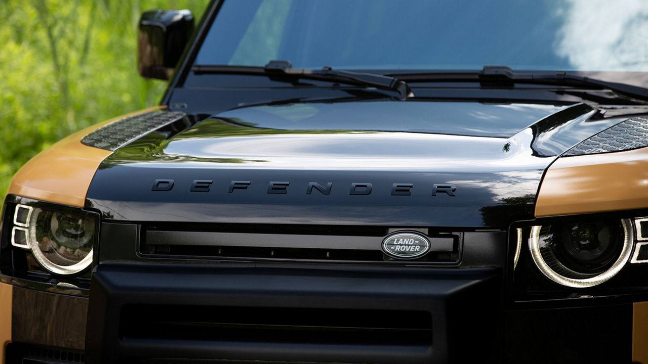 Land Rover Defender Trophy Edition in the country