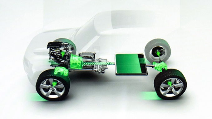 LR - ELECTRIC VEHICLE MODE (EV)