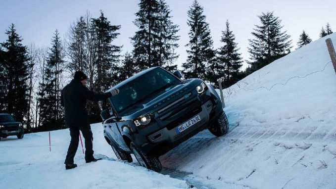 Off-road driving on Ice and Snow