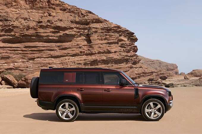 Defender on a beach