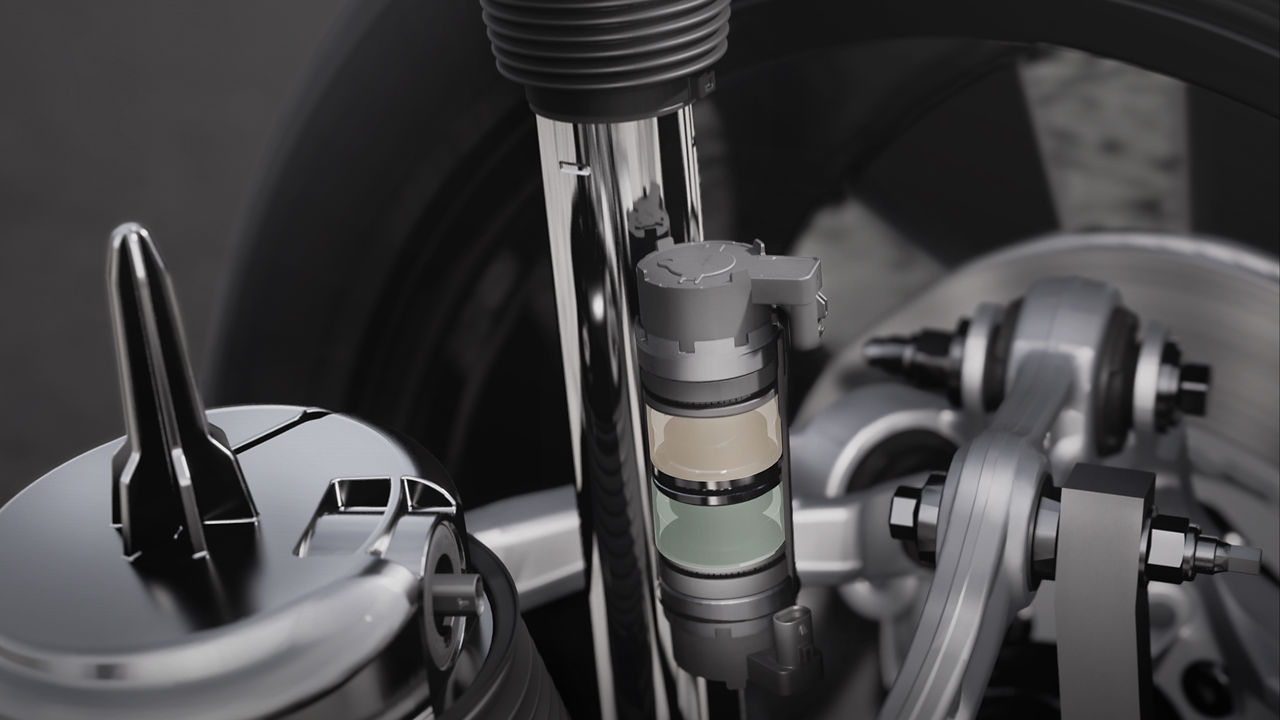 Range Rover Sport adaptive dynamics detail