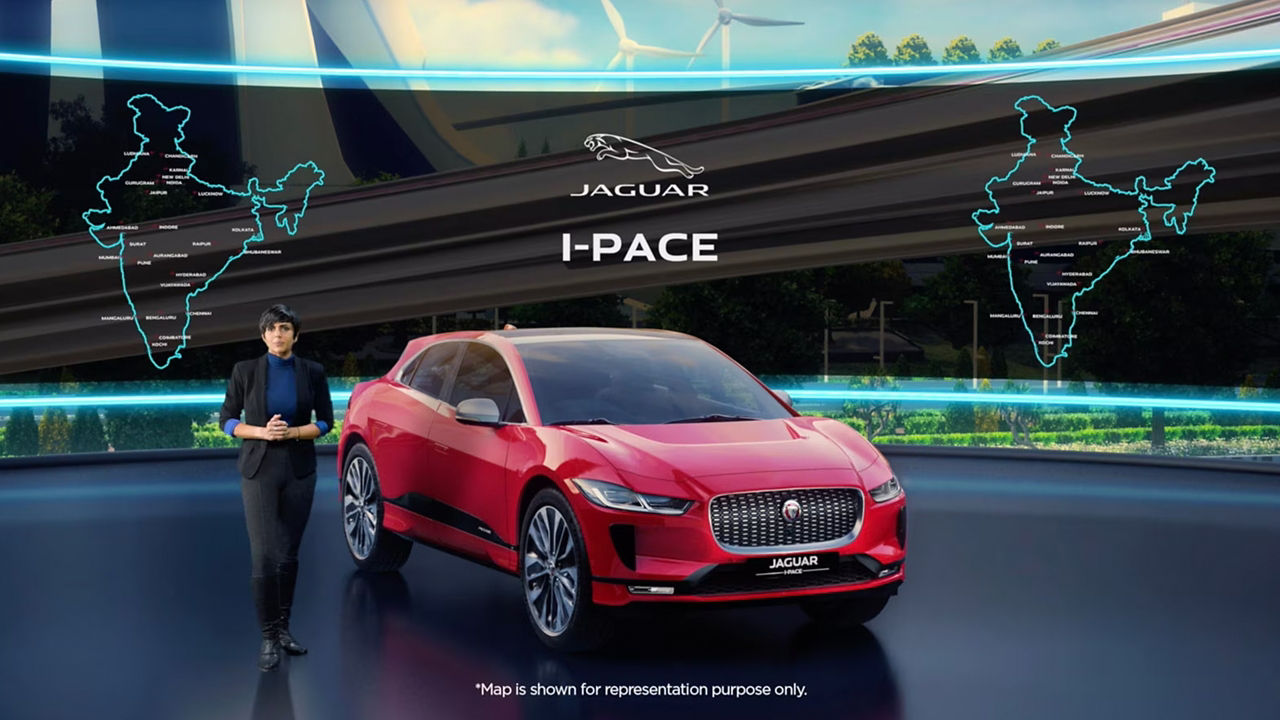 Jaguar I-Pace India Map
