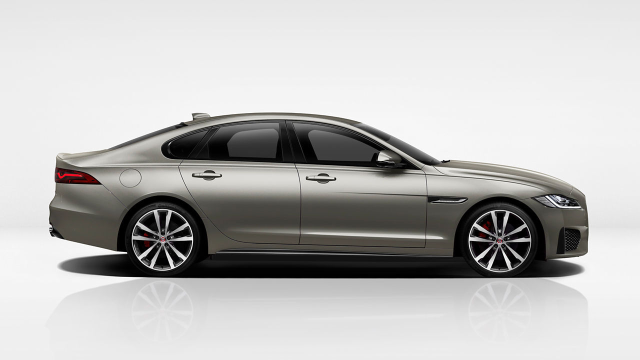 Jaguar XF Right Side Profile 