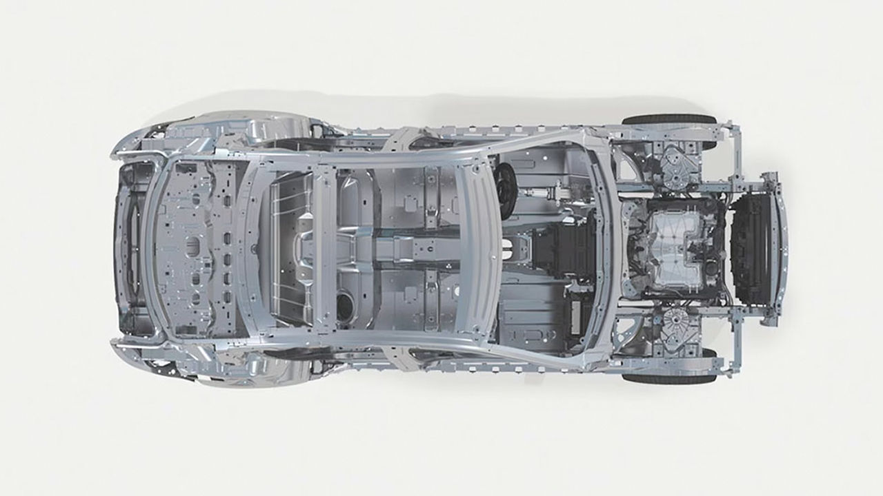 Close View of Skeleton of C-X17