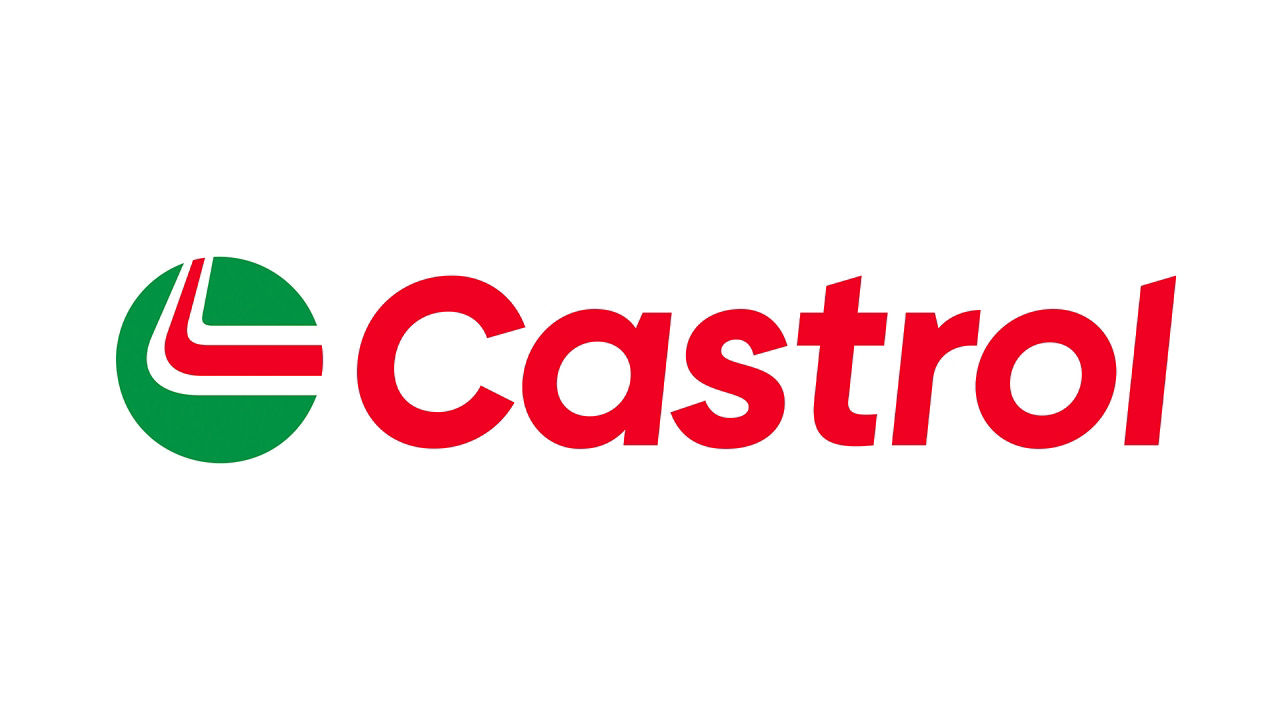 Castrol logo in bold red text on a white background.