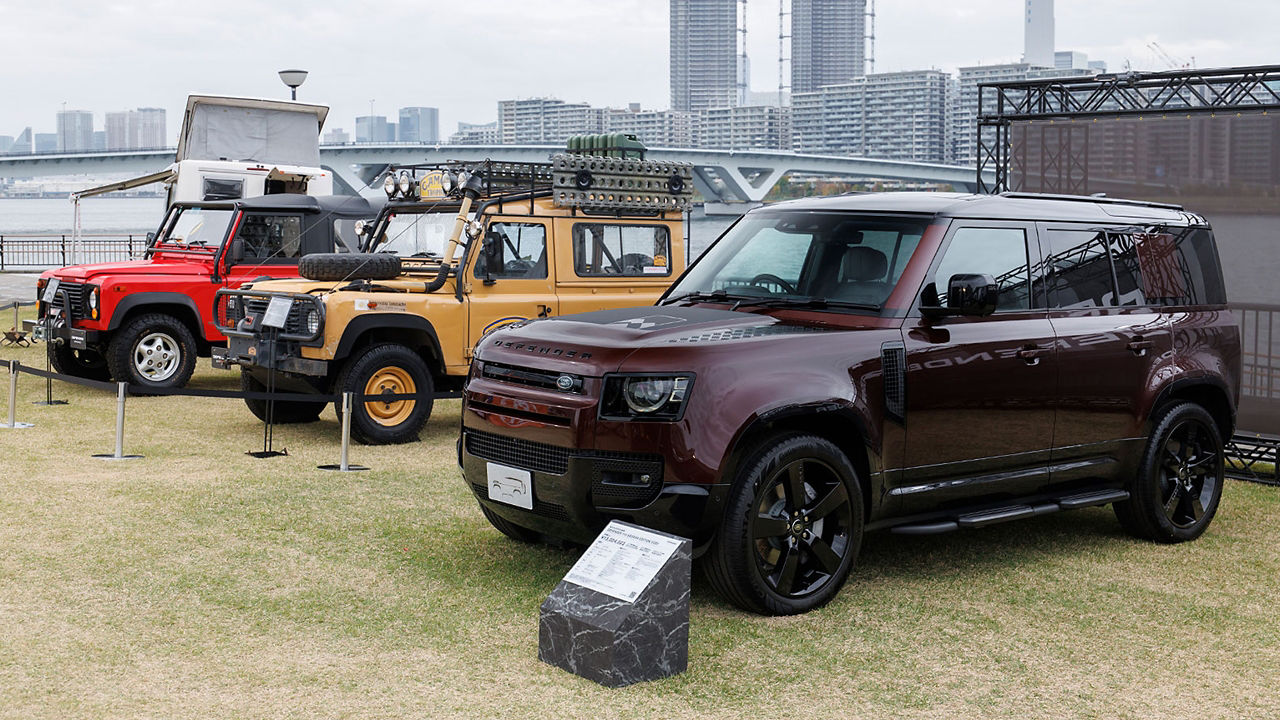 Defender on Park