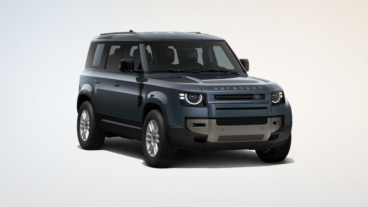 Defender 110 in Tasman Blue