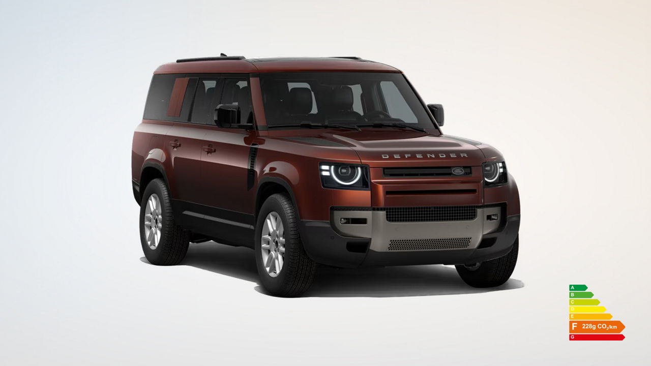 Defender 130 SE D300 in Sedona Red