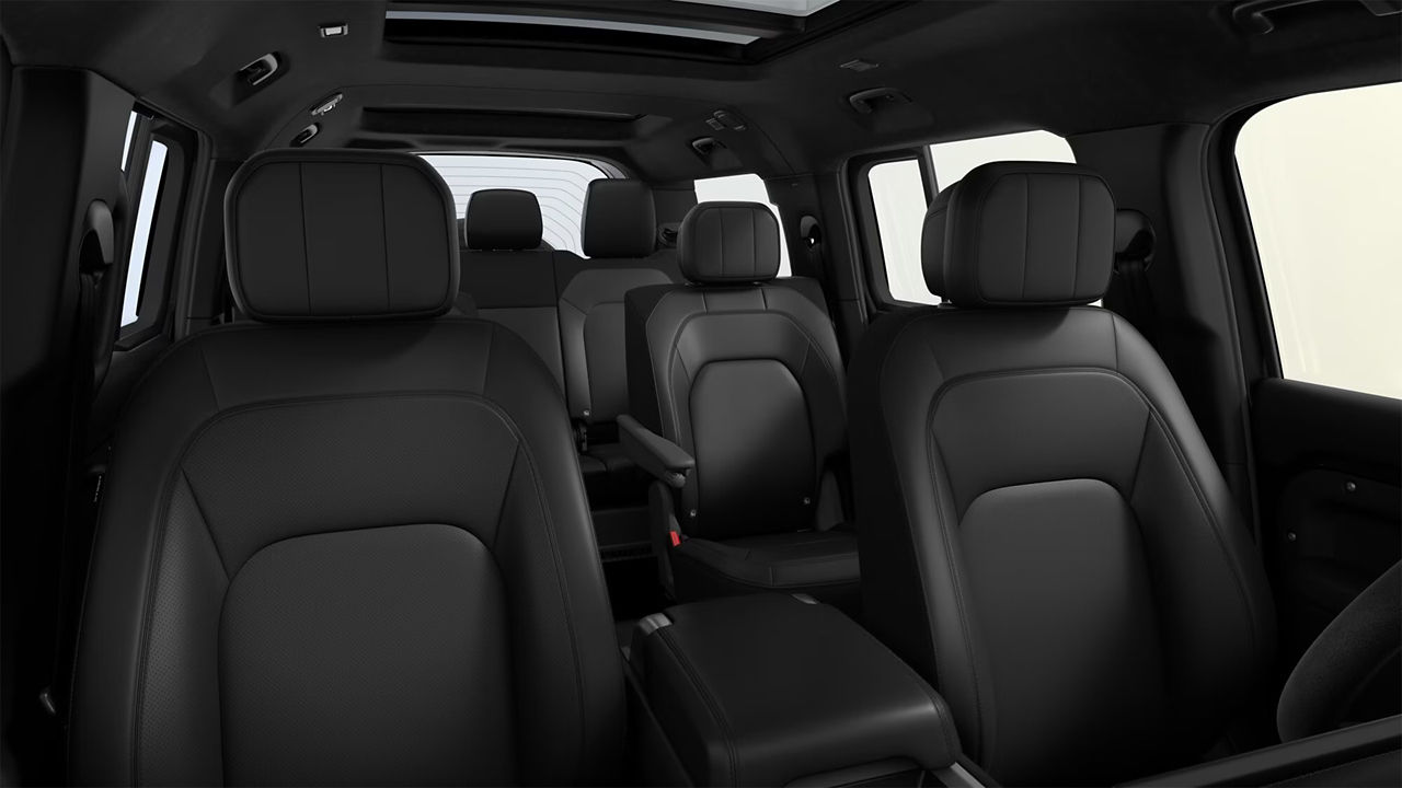 DEFENDER-130 Interior EBONY Cabin
