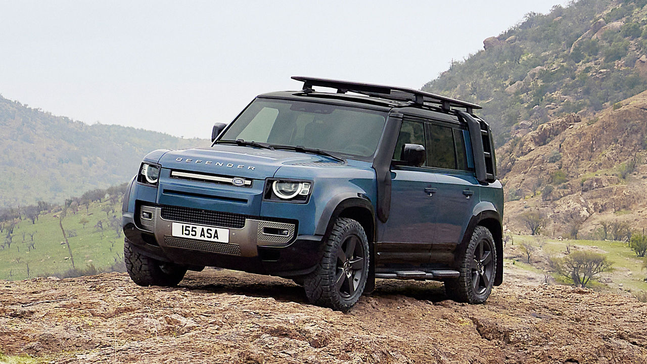 Defender front view