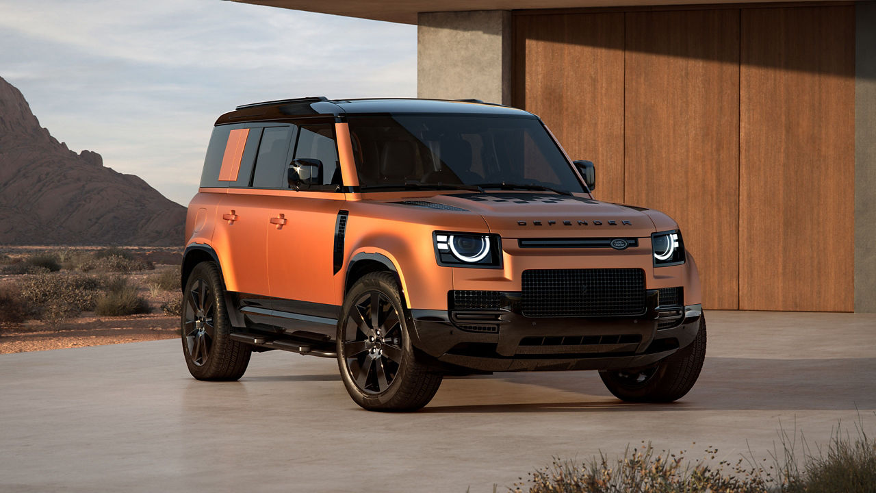 Front view of Defender 27MY