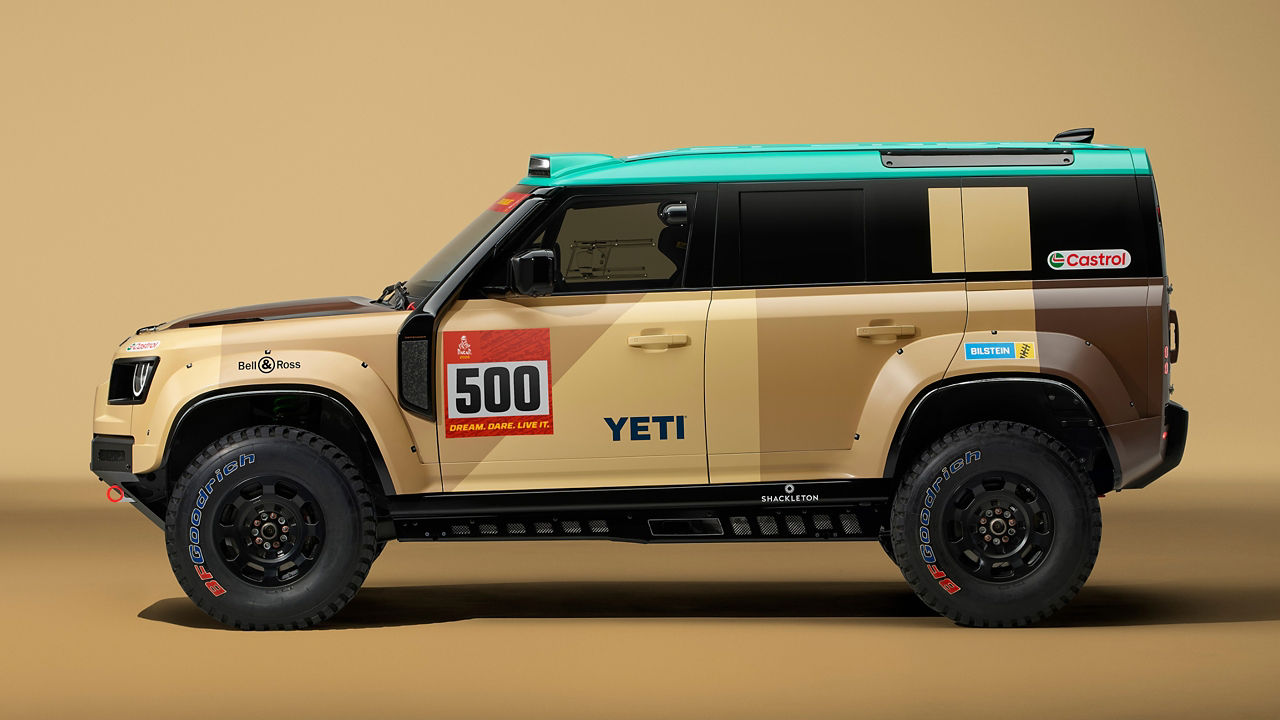 Defender Dakar One Sided View