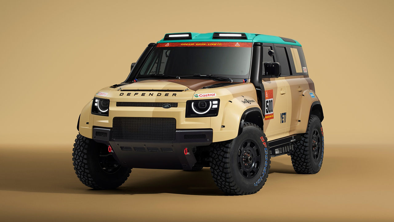 Defender Dakar Front View
