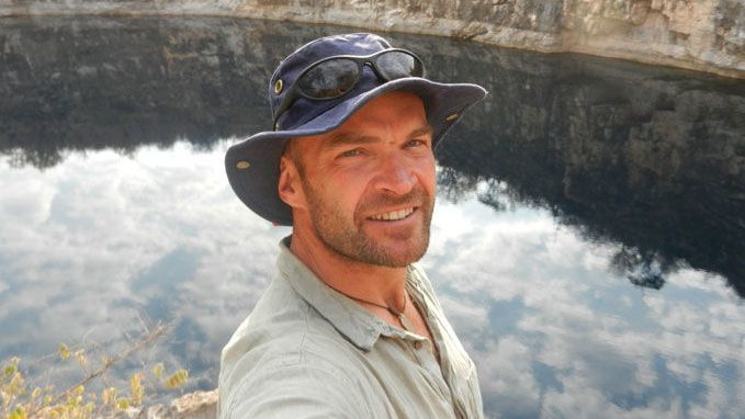 Marine biologist and film-maker, Monty Halls.