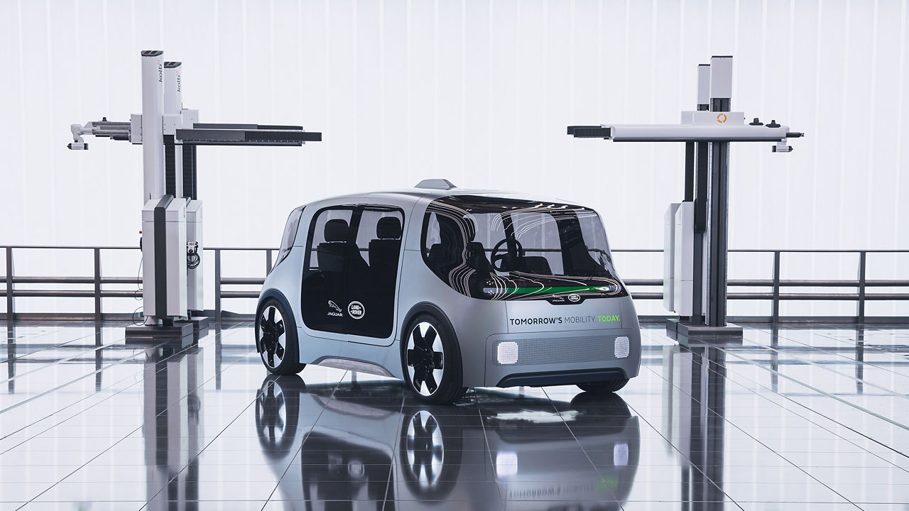 Jaguar Land Rover Vector urban mobility concept