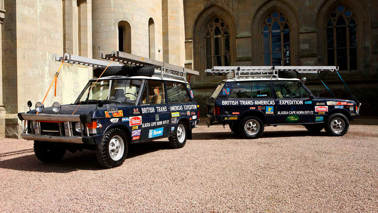 50 years of Range Rover Classic fire brigade