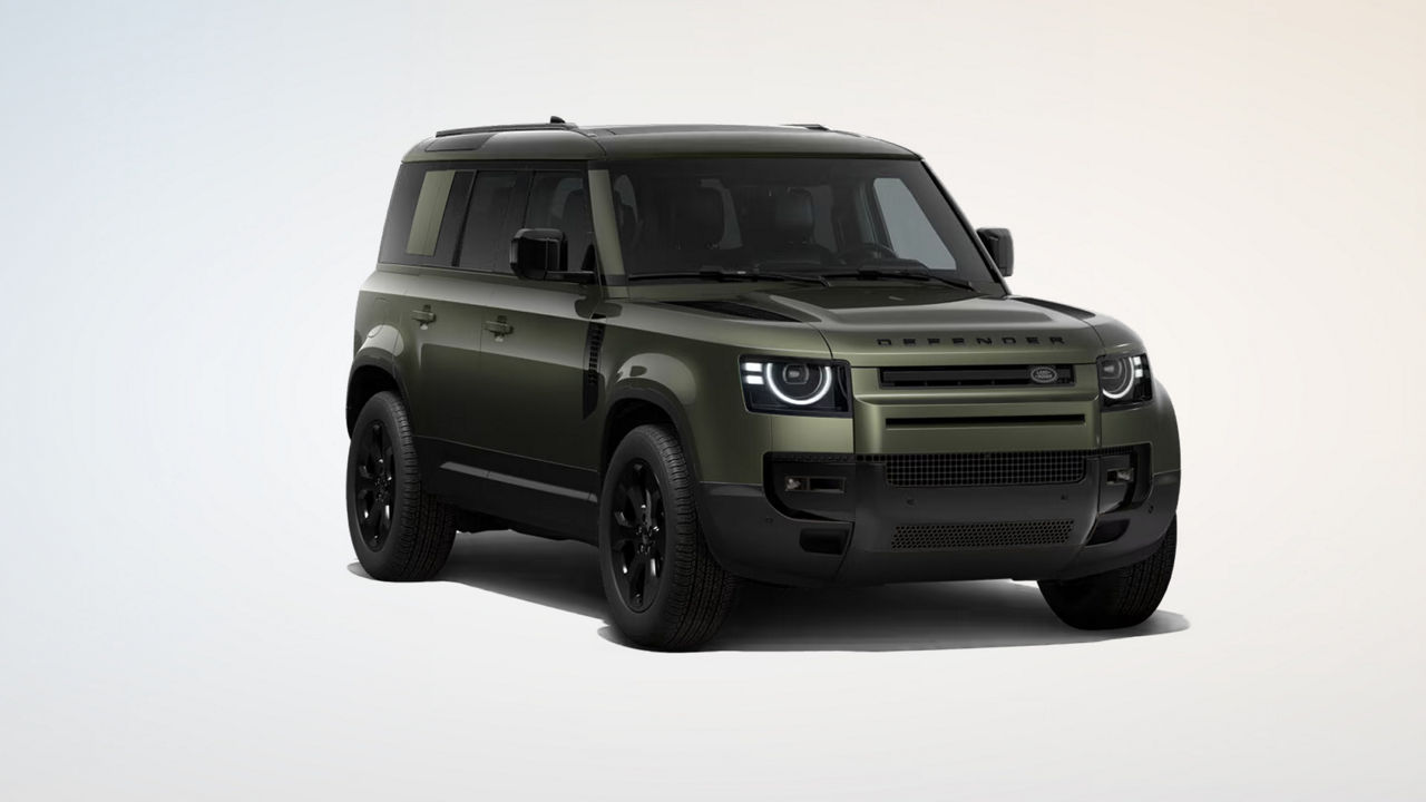 Defender 110 in Tasman Blue