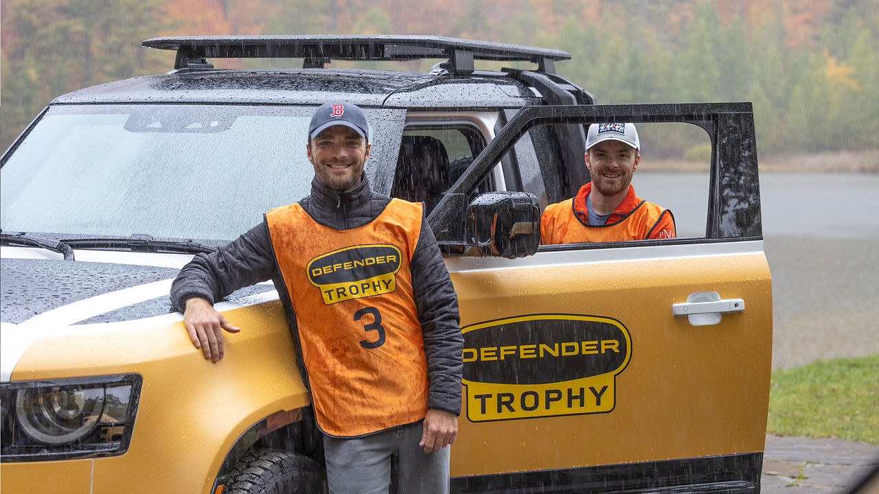 Land Rover Defender Trophy Edition with Team Cody