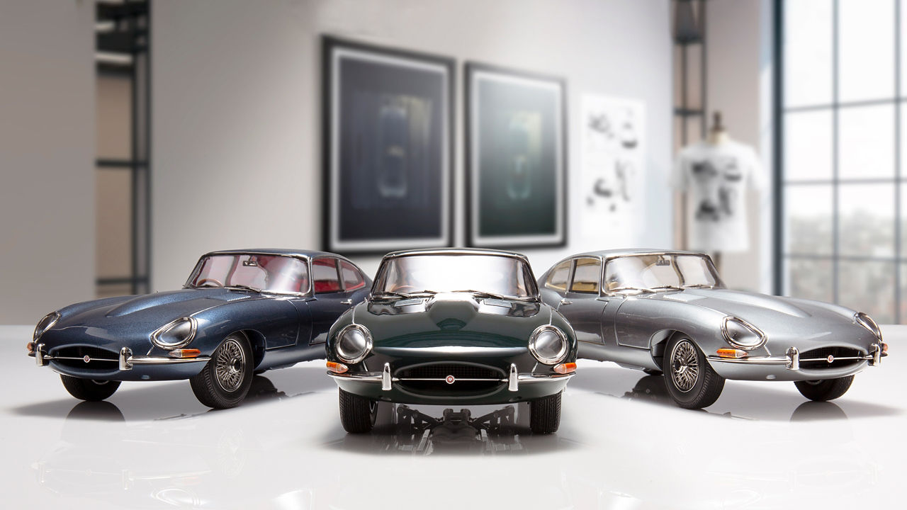 E-Types In Window Gallery 