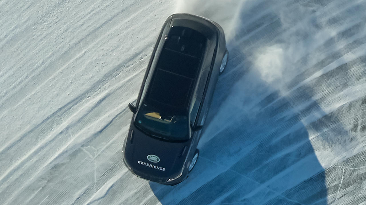 Aerial View of Range Rover Velar