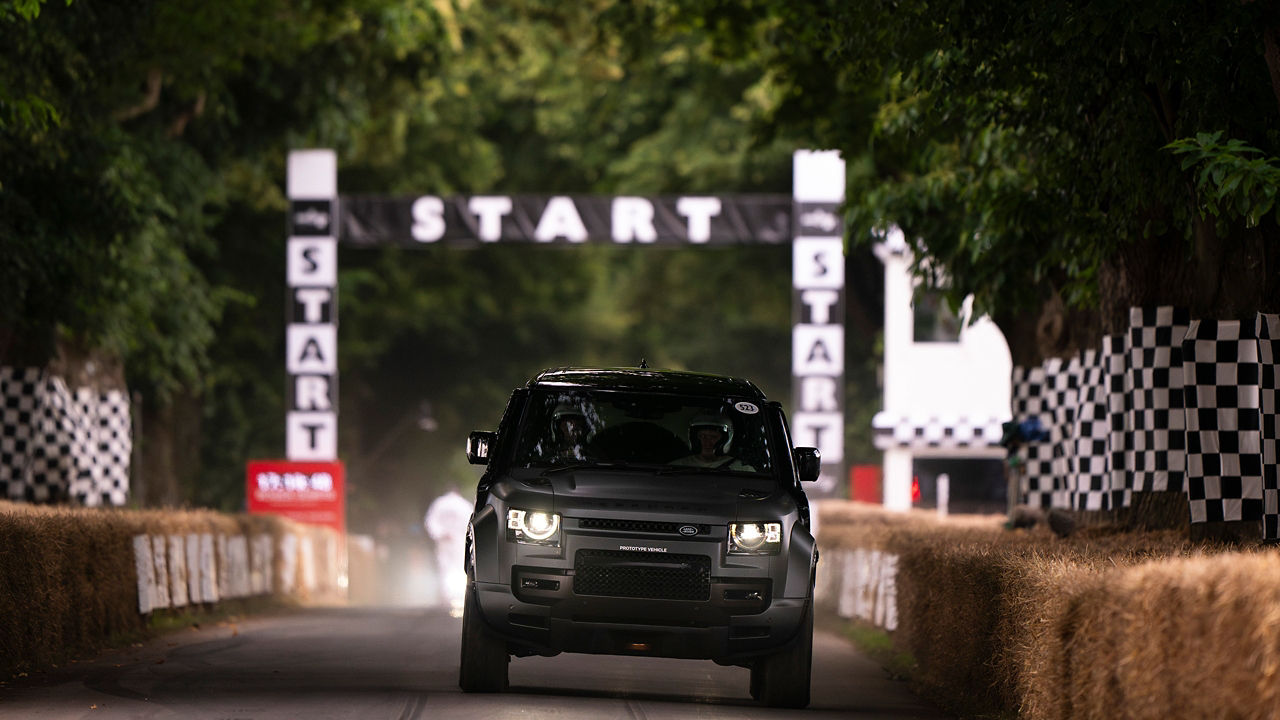 Defender Octa debut at prestigious Goodwood Festival 