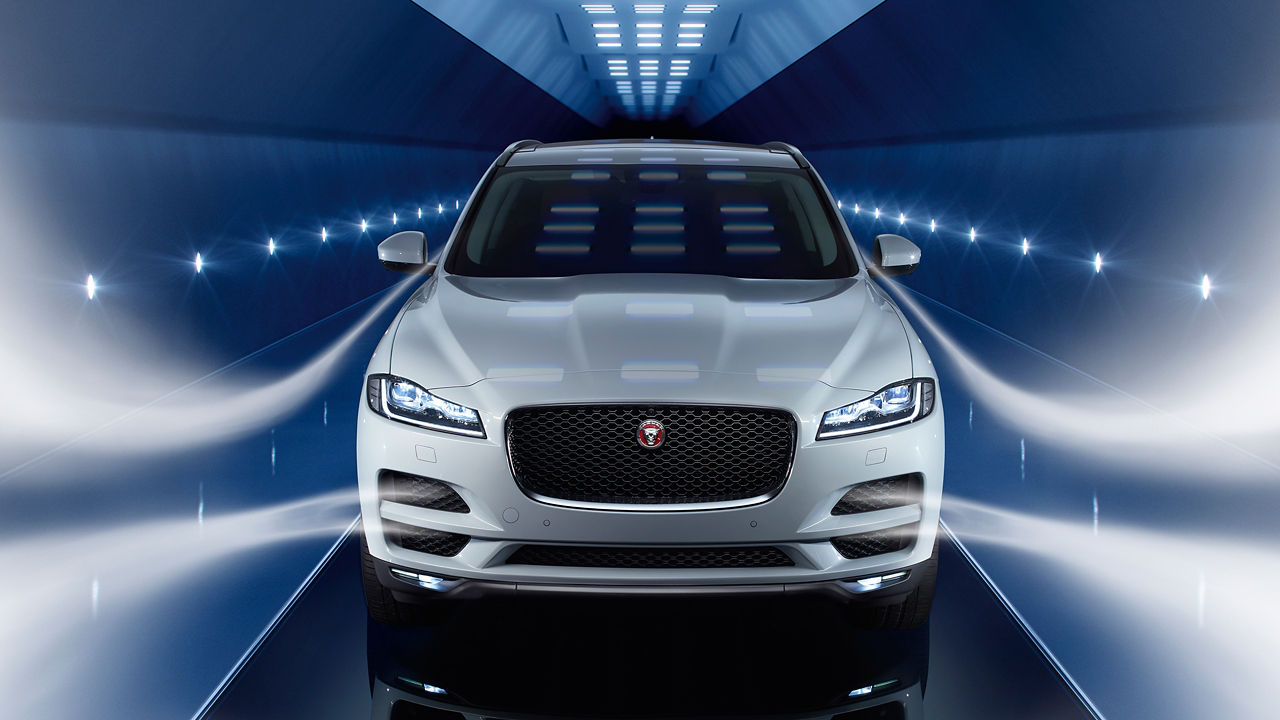 Jaguar F-Pace during the launch 