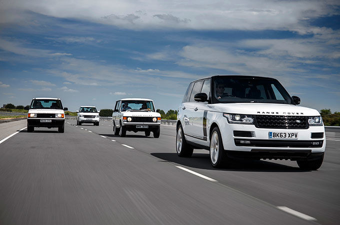 Range Rover vehicles 